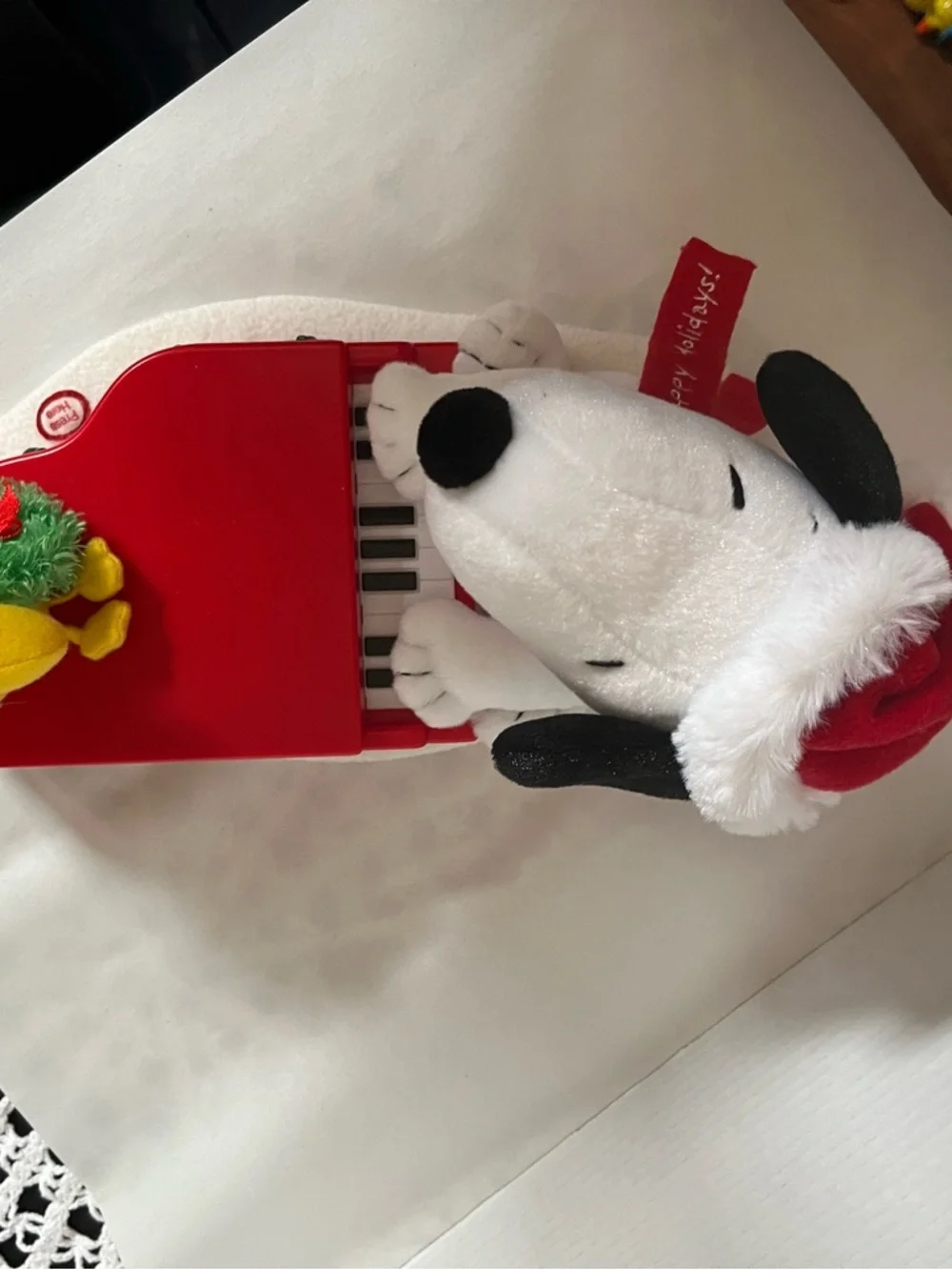 Snoopy and Woodstock musical Christmas toy - Picture 9 of 9